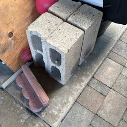 4 Cinder blocks