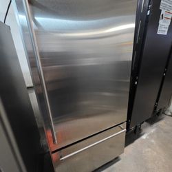 36" KITCHENAID BUILT IN BOTTOM FREEZER STAINLESS STEEL 