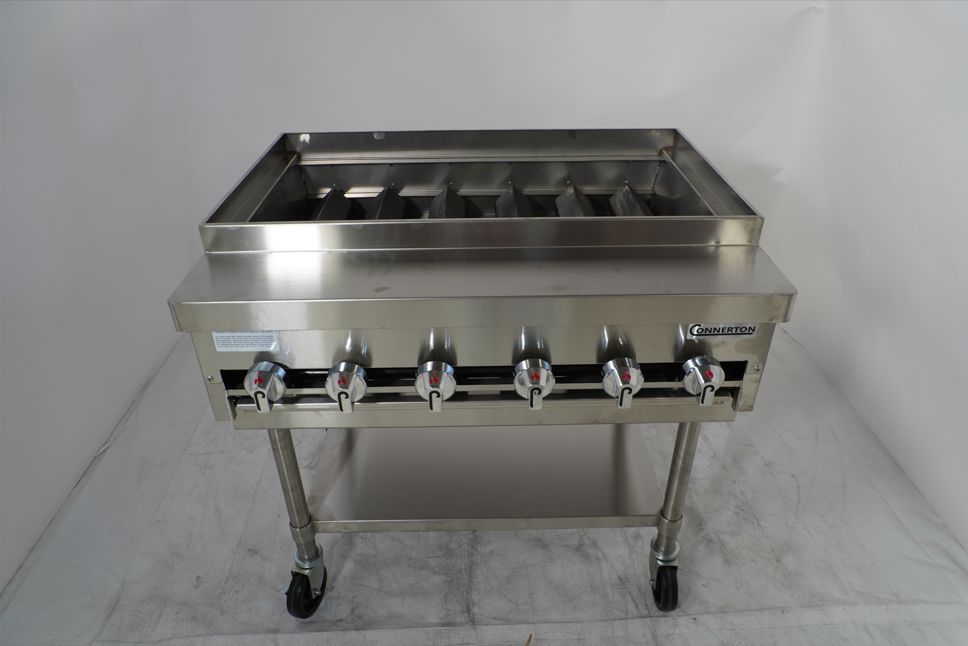 NEW 36 inch W Kabob Grill, Heavy Duty Shish Kabob Broiler