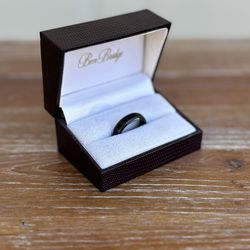 Black Tungsten Ring