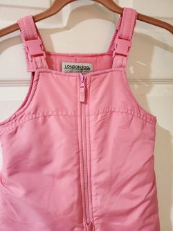 New London Fog snow overall kid M 5/6