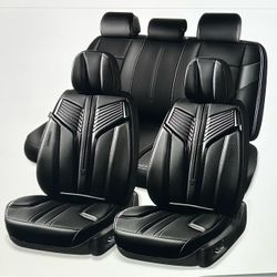 CAR PASS Luxury Universal Fit Napa Leather Seat Covers