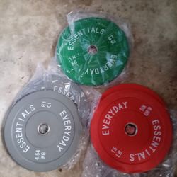 Bumper Weight Plates $1.19 Lbs. Olympic Bar $89, Curl Bar $59
