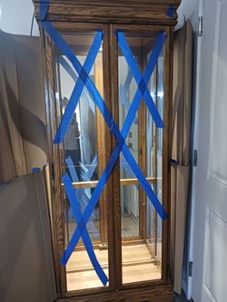 Oak Hutch