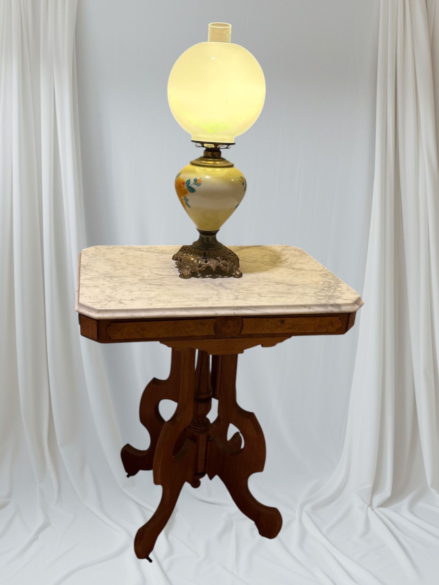 Vintage marble table