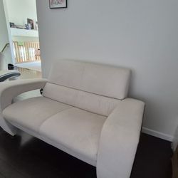Bite leather couches.