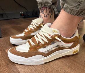 NEW Skate 2 Wayvee Men’s Sneaker, Brown/White, Size 8.5