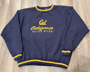Vintage University California Cal Bears Team Edition Crewneck Sweater size XL