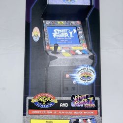 New Wave Toys Replicade Street Fighter 2 II Mini Arcade 1/6 Scale