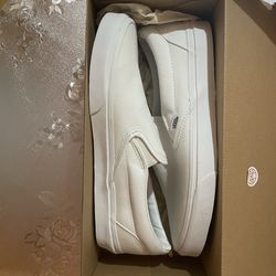 Classic Slip-on true white vans shoes