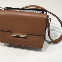 Jason Wu Adjustable Shoulder/Crossbody Soft Italian Real Leather Bag, 10”-7””-3”