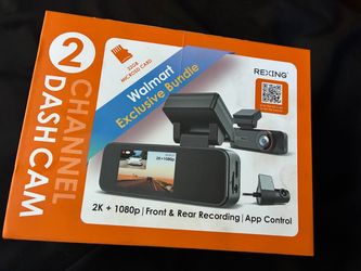 CHANNEL dash cam 2  ( Walmart exclusive bundle )