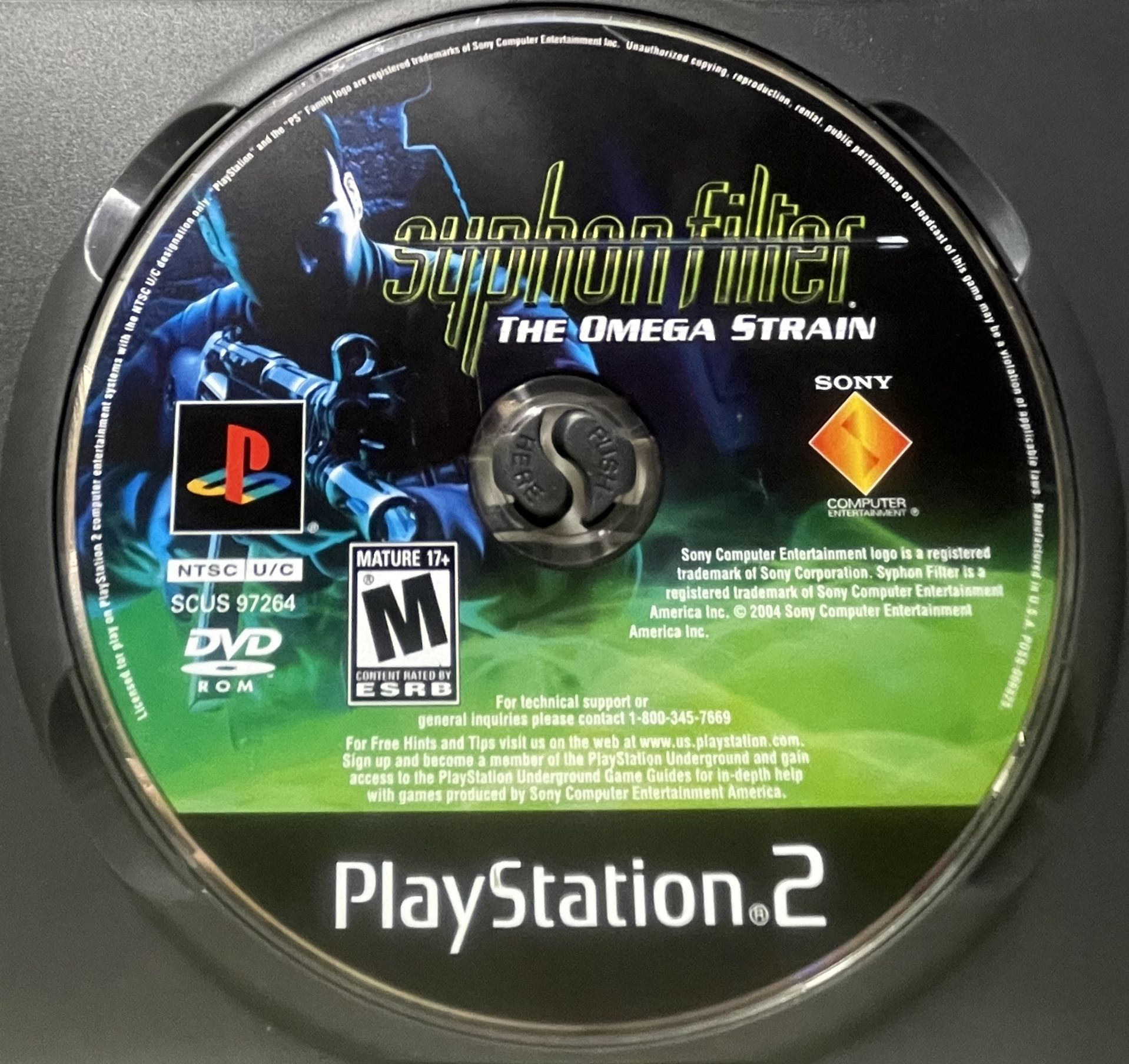 Playstation 2 Syphon Filter The Omega Strain 