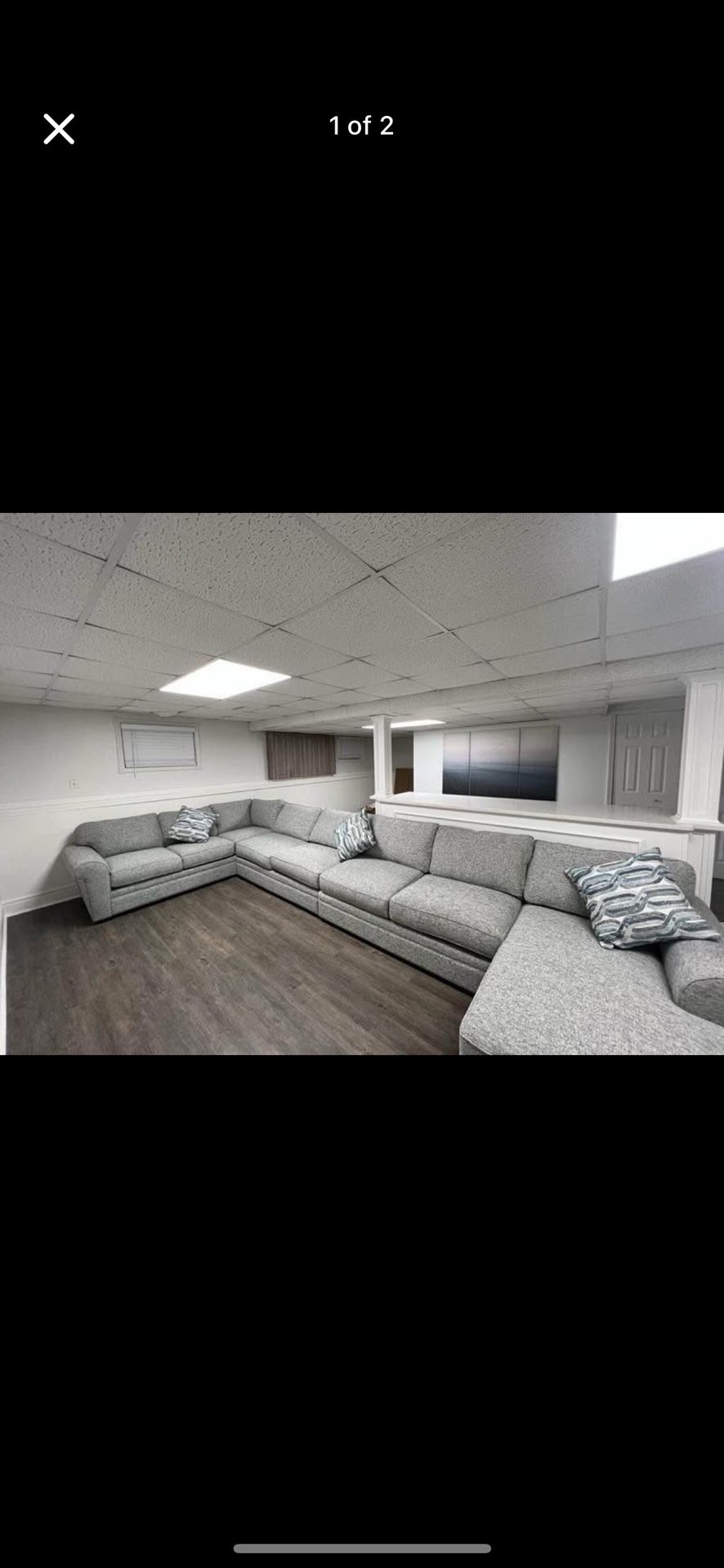 Large Sectional Custom Couch!