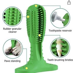 Dog Toothbrush Toy for Dog Teeth Cleansing, Dog Toothbrush Stick for Dental Care, Toothbrush Dog Toy for Chewers
