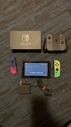 Nintendo Switch Bundle with Joy Cons and Dock