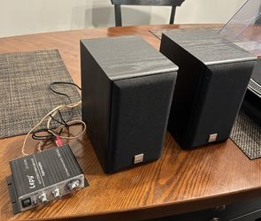 Speakers And Preamp For Sale!
