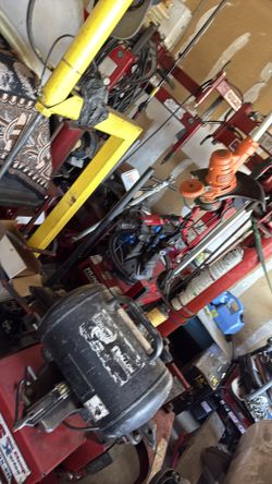 Tire shop equipment
