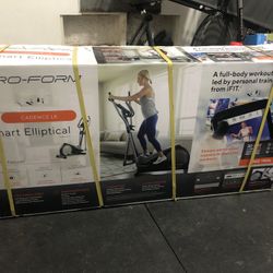 Pro-form Cadence Le Smart Elliptical New Still In Box