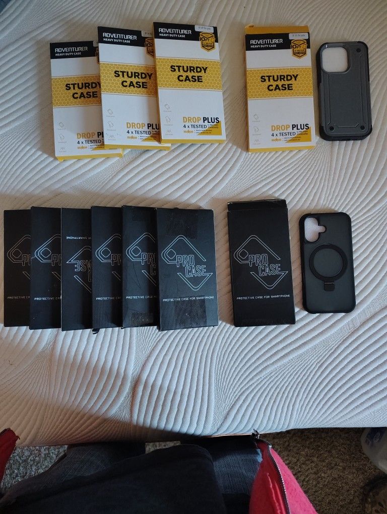 iPhone 16 Plus & 14 Pro Max Cases Lot Of 11