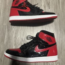 Air Jordan 1 Patent Bred
