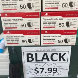 Black Face Masks