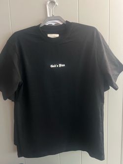 Size: M Upstanders God's Plan Black T-Shirt