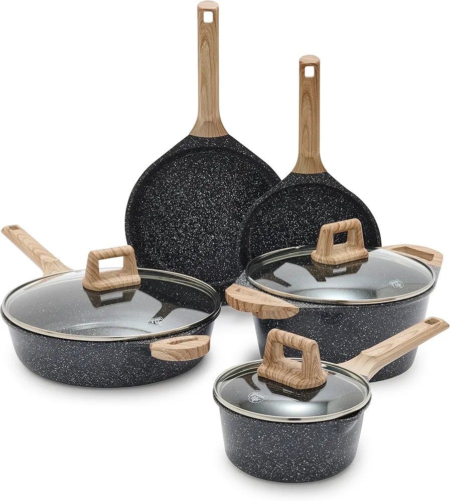 NEW In Box 7Pc Cooking Pot And Pan Set