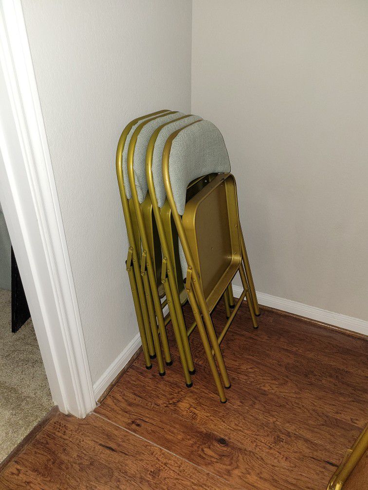 Folding Table And Chairs