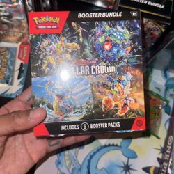Pokemon Cards Stellar Crown Booster Bundle
