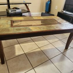 Coffee Table And 2 Side Tables