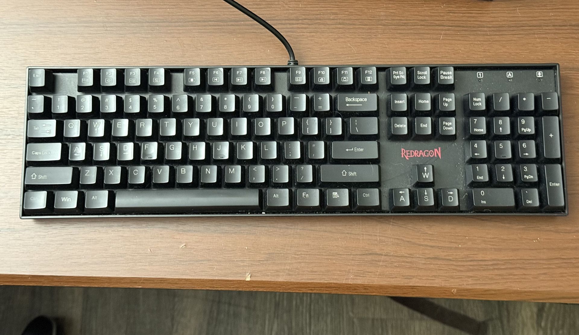 Mechanical keyboard clicky blue switches