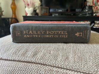 Harry Potter and the Goblet of Fire TRUE First Edition 1st Print 2000