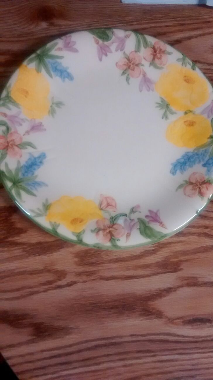 Franciscan Ware, Pattern wild flower