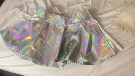 IHeartRaves Holographic Rave Skirt - Medium