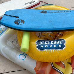 5 Water Floats And boogie boards 