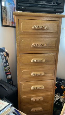 4 drawer antique filing cabinet