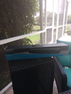  NEW ! Brookstone Elite plus Bluetooth Speaker 17.5"X4"