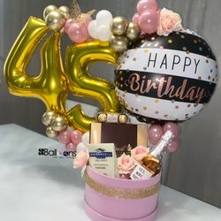 Balloons Bouquet - Happy Birthday 