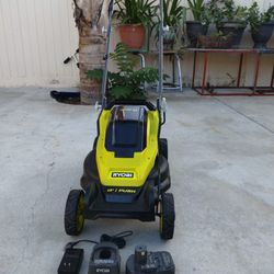 Ryobi 13" Lawn Mower No Bag 