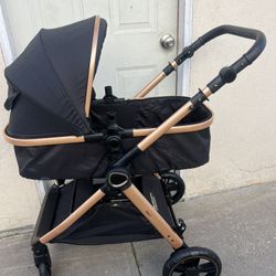 BABY STROLLER 2&1 REVELSIBLE 