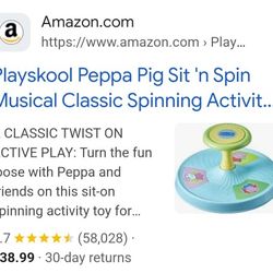 Peppa Pig Musical Sit N Spin