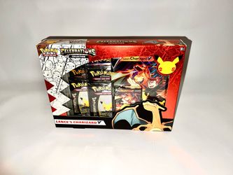 Pokémon 25th Lance's Charizard V Collection Box