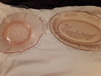 Serving bowl and plate