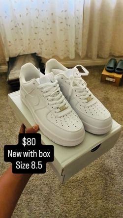Size 8.5 white af1