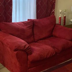 3 Piece Living room set (red)