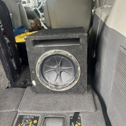 Kicker Subwoofer 10 Or 12 Not Sure