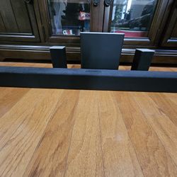 Samsung 65" With Vizio 2.1 Soundbar
