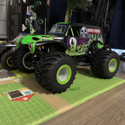 Losi Lmt Gravedigger.