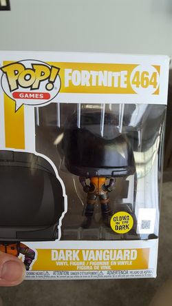 Pop figure, new #464 Fortnite, glows in dark